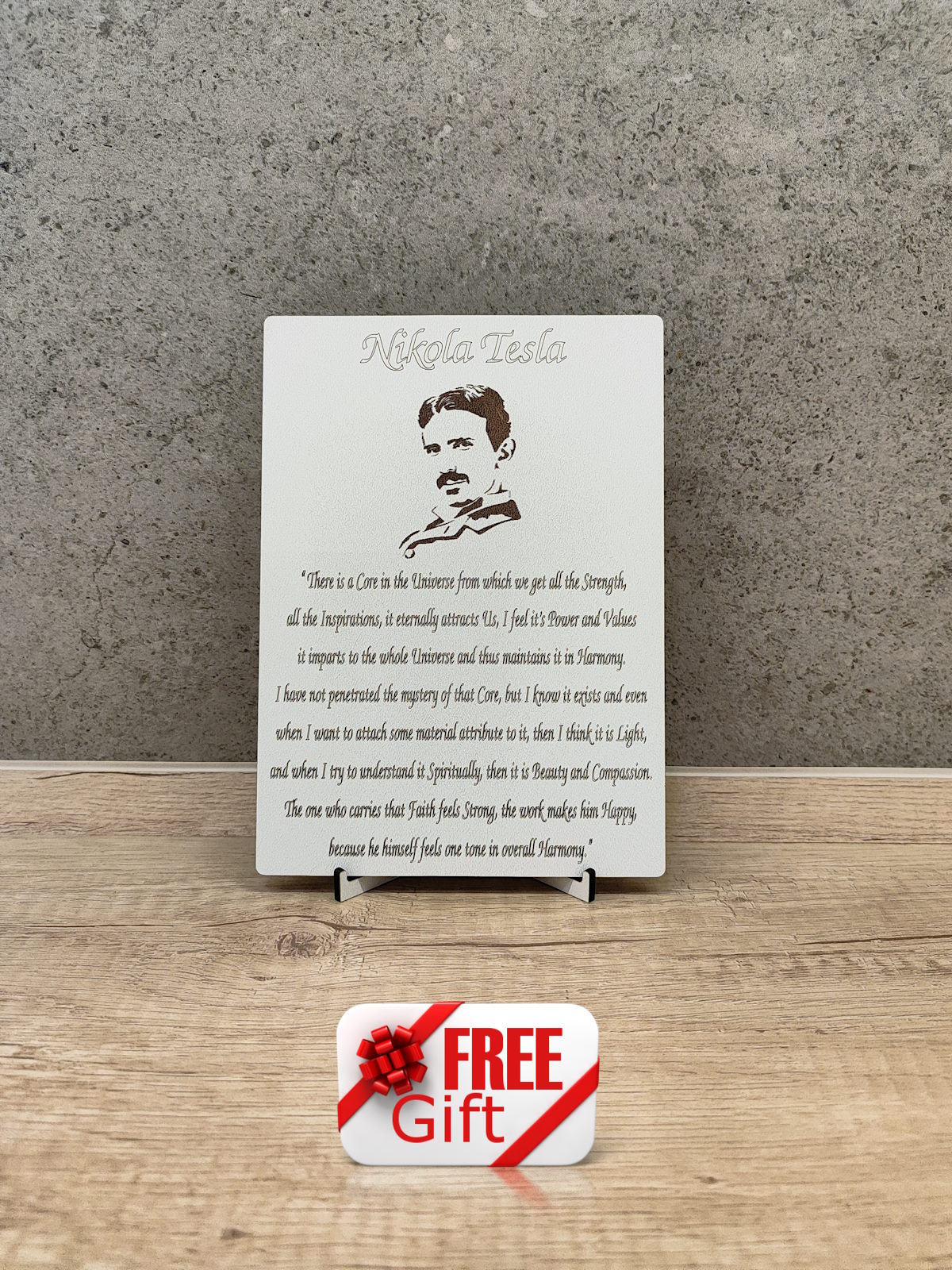 Tesla Engraving Gift Tesla Engraving Gift